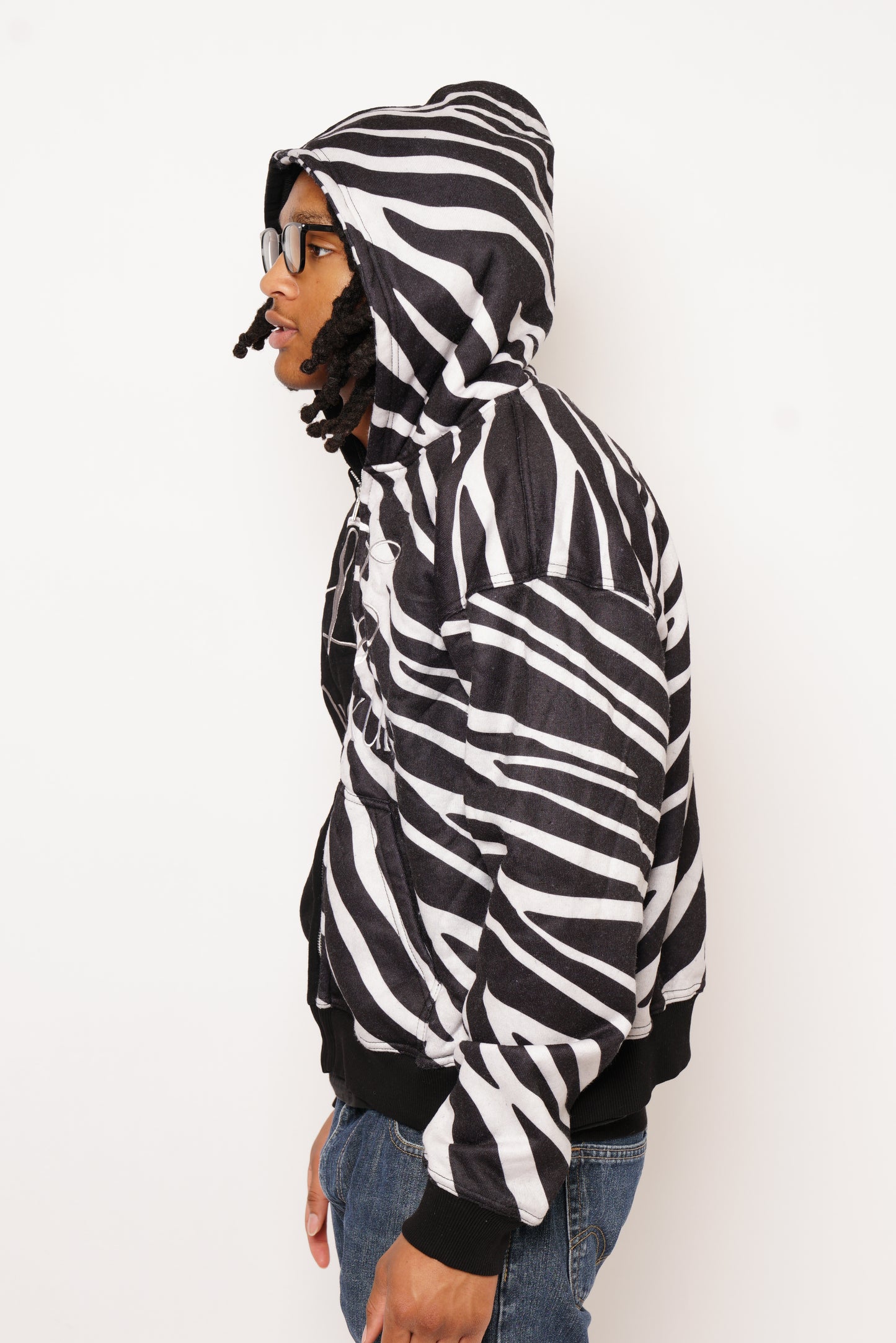Lutteluxury “Half Man Half Zebra” Hoodie