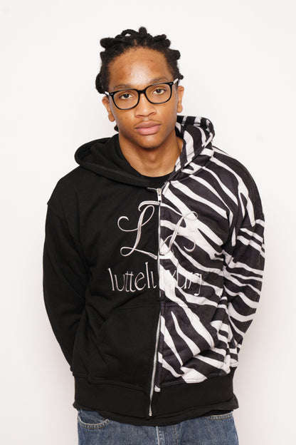 Lutteluxury “Half Man Half Zebra” Hoodie