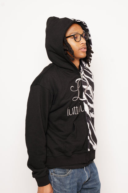 Lutteluxury “Half Man Half Zebra” Hoodie